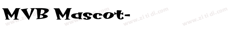 MVB Mascot字体转换